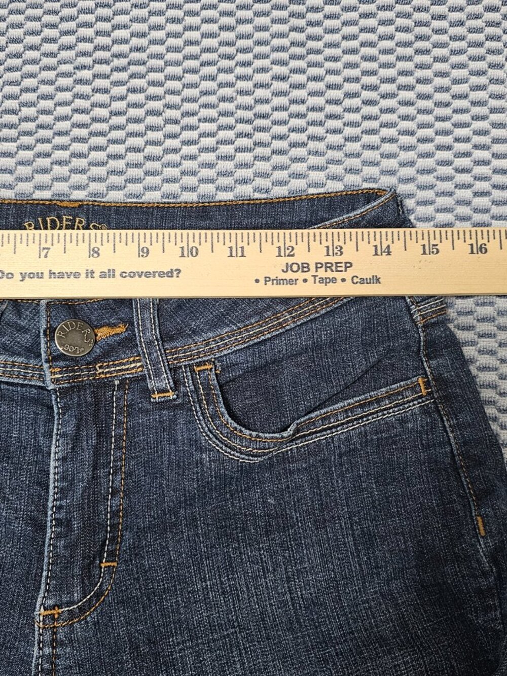 Riders by Lee Dark Denim Women's Jeans - Size 8 M - Picture 5 of 8